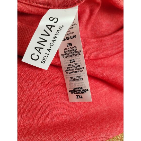 Dude Perfect Mens 2XL DP Red Crew American Superhero Crest T-Shirt - Picture 4 of 4